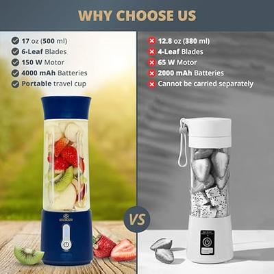 Portable Blender Bottle 12.8oz