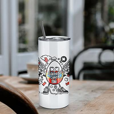 30 oz Blank Tumbler Stainless Steel Tumbler With Straw