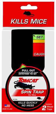 4 Tomcat Kill & Contain Disposable Mouse Mice Traps ~ New