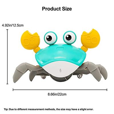 Crawling Crab Baby Toys Crab Toy With Music and Light Interactive Walking  Toys