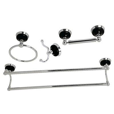 Brushed Nickel 6 Piece Matching Bathroom Accessory Set