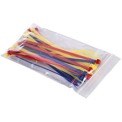 Plymor Heavy Duty Plastic Reclosable Zipper Bags, 4 Mil, 4 x 6 (Pack of  100) 