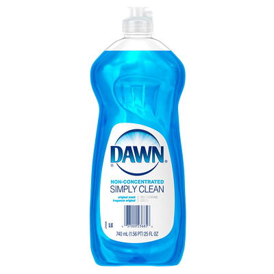 Dawn Refreshing Rain Scent Platinum Dishwashing Liquid Dish Soap