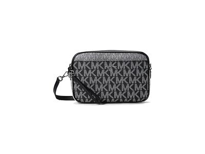 Michael Kors Jet Set Charm Nylon Gabardine Crossbody Bag in Black