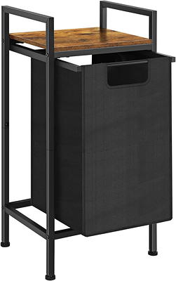 Divided Wire Caddy Basket With Wood Handle Black - Brightroom™ : Target