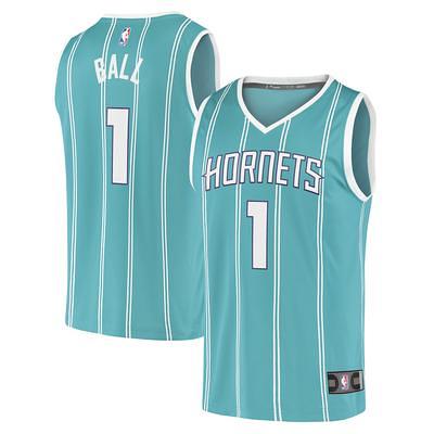 Men's Fanatics Branded Brandon Miller Teal Charlotte Hornets Fast