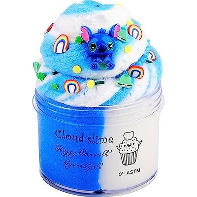 12 Pack Cloud Slime Kit, with 12 Colores Slime Kit and Slime Fun  Accessories, Soft and Non-Sticky, DIY Educational Stress Relief Toys for  Girl and