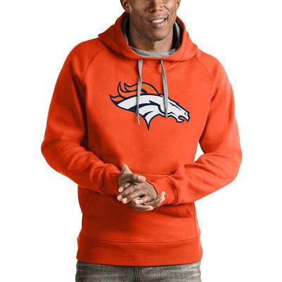 Men's Fanatics Branded Navy Denver Broncos Defender Evo Pullover Hoodie