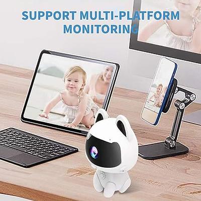  HelloBaby 5'' Baby Monitor with 26-Hour Battery, 2 Cameras  Pan-Tilt-Zoom, 1000ft Range Video Audio Baby Monitor No WiFi, VOX, Night  Vision, 2-Way Talk, 8 Languages and Baby Registry Search : Baby