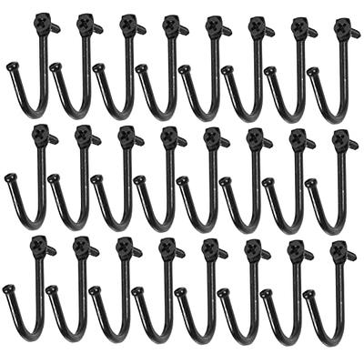 Zerodeko 30pcs Wire Coat Hook Vintage Coffee Cups Coat Rack Hooks