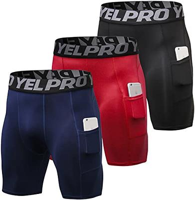  Boys Compression Pants Youth 3/4 One Leg Athletic Capris  Activewear Leggings Base Layer for Kids Sports Workout Running : Clothing,  Shoes & Jewelry