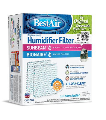 Bestair Extended Life PDQ-3 Humidifier Wick Filter Hw600