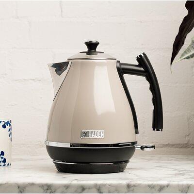 Haden Cotswold 1.8 qt. Stainless Steel Electric Tea Kettle Haden US Color:  Putty Beige - Yahoo Shopping