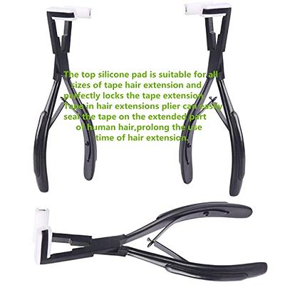 Tape in Hair Extensions Pliers Stainless Steel Extension Plier Tape Sealing  Tool