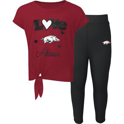 Philadelphia Eagles Toddler Midnight Green/Heathered Gray Forever Love  T-Shirt & Leggings Set