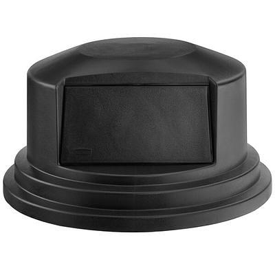 5L Round Step Trash Can Black - Brightroom™