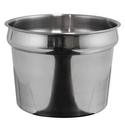 Server Stainless Steel 2 oz. Inset Pump with Lid for 11 Qt