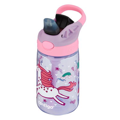 Contigo Kids Water Bottle with Redesigned Autospout Straw 14 oz