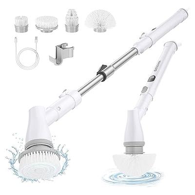 1000RPM Electric Spin Scrubber, 20V Cordless Cleaning Brush with