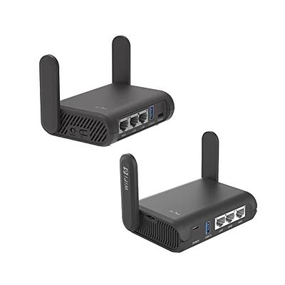 GL.iNet GL-A1300 (Slate Plus) Wireless VPN Encrypted Travel Router