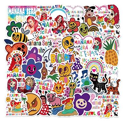 Manana Sera Bonito Merch 52PCS Manana Sera Bonito Stickers Karol G