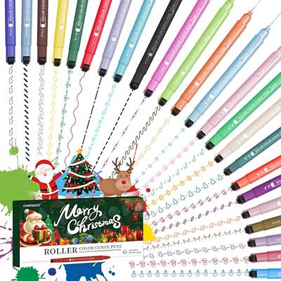 Dual Brush Markers for Adult Coloring Books 24 Colored Journal Planner Pens