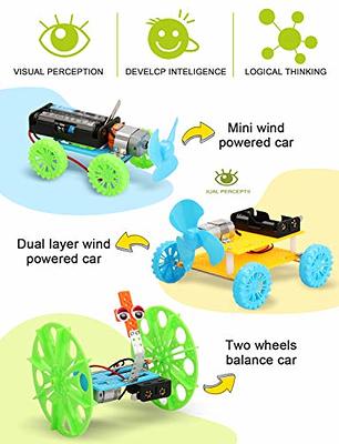 2 in 1 STEM Kits, Remote Control Cars, 3D Wooden Puzzles, Education Science  Experiment Model Kits, STEM Projects for Kids Ages 8-12, Building Toys