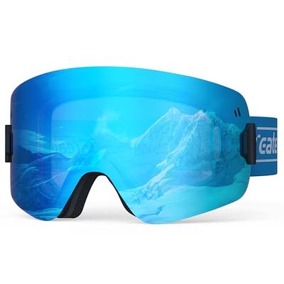 Adults Snow Ski Goggles Anti-fog Lens Snowboard Snowmobile