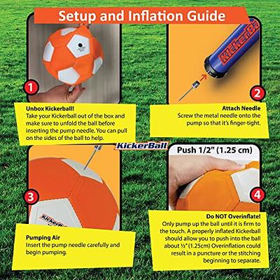 Kickerball - Curve and Swerve Soccer Ball/Football Toy - Kick Like The  Pros, Great Gift for Boys and Girls - Perfect for Outdoor & Indoor Match or  Game (Orange) - Yahoo Shopping