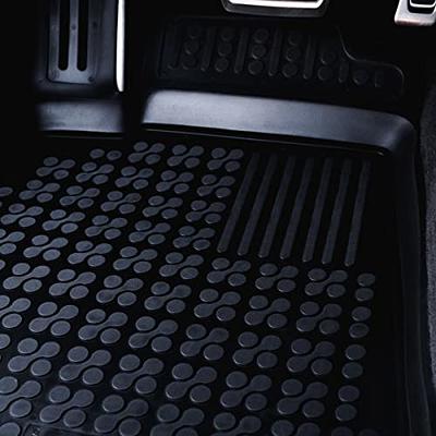 Rezaw-Plast Rubber Floor Mats for Ram ProMaster 2014-2023 1st Row Rubber  Mat 1500 2500 3500 RV Camper Van Black