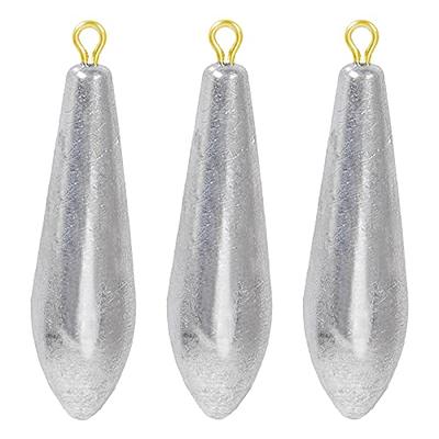 Fast Tackle Pear Sinker Fishing Weights, Fishing Bullet Sinkers