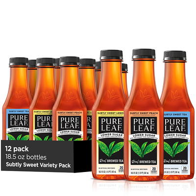 Pure Leaf Black Tea, Unsweetened, 18 Pack - 18 pack, 16.9 fl oz bottles