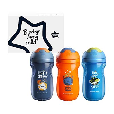 Tommee Tippee Sportee Toddler Sports Sippy Cup  Spill-Proof, BPA-Free –  12+ Months, 10oz, 3 Count 