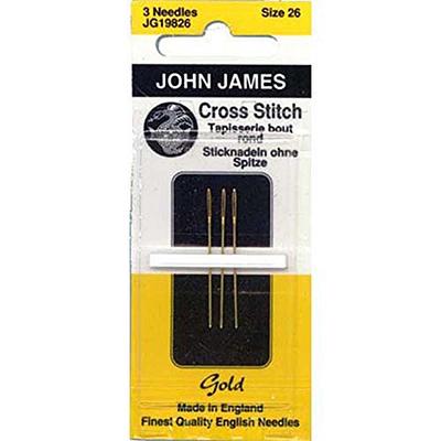 John James Gold'n Glide Applique Hand Needles-Size 9 10/Pkg