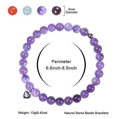 Buy Reikved Crystal Bracelet - Women's Bracelet - for Good Luck -  Stretchable - Gift For Him/her - for Healing and Meditation (PISCES Zodiac  Birthstone) at Amazon.in