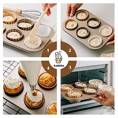 Katbite Tulip Cupcake Liners Muffin Baking Cups 200PCS