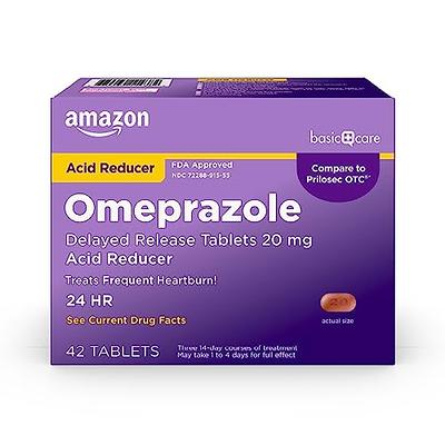 Walgreens Omeprazole Delayed Release Tablets 20 mg, Acid Reducer 42 ct