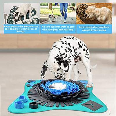 Friendly Barkz Snuffle Mat for Dogs, Cats - 25'' Dog Snuffle Mat  Interactive Feed Game for Boredom, Dog Mental Stimulation Toy Encourages  Natural Foraging Skills and Stress Relief- Dog Enrichment Toy 
