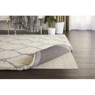 Strong Grip Beige Non-Slip Gripper Area Rug Pad Symple Stuff Rug Pad Size: Rectangle 2' x 4