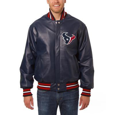 Men's Antigua Navy Houston Texans Protect Lightweight Full-Zip Jacket