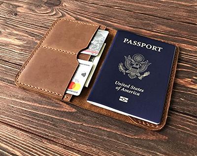 Personalized Passport Holder, Leather Cover, Case, Wallet, Gift - Yahoo  Shopping