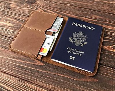 Handmade Leather Passport Cover, Personalized Travel Wallet, Gift, Gift For  Men - Yahoo Shopping