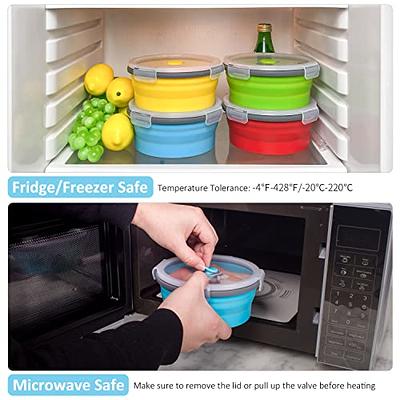 8 Packs Food Storage Containers with Lids for Refrigerator