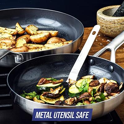 Blue Diamond 12-Piece Toxin-Free Ceramic Nonstick Cookware Set, Blue