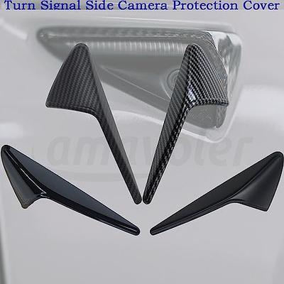 amavoler Turn Signal Side Camera Protection Cover Fit for Tesla Model 3  Model Y, Perfect Decoration Accessories for Your Side Camera. (Glossy  Carbon Fiber Pattern) - Yahoo Shopping