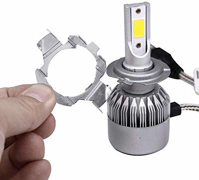 H7 LED Headlight Bulb Adapter Holders Socket Base Retainer Clip For VW  Mercedes