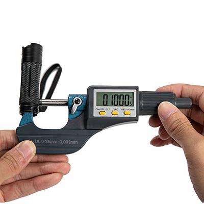 Beslands Digital Electronic Display Micrometer 0-1