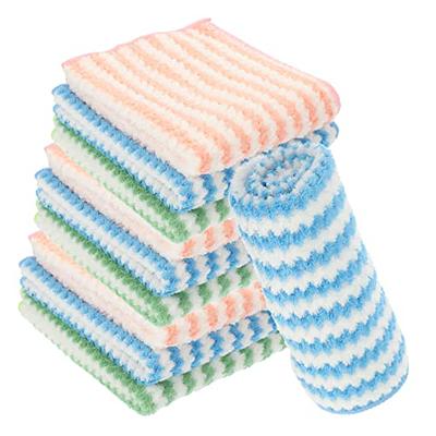 15Pcs Microfiber Dish Towels - Soft, Super Absorbent and Lint Free