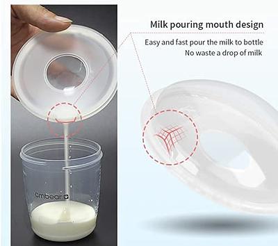 Lukinuo Milk Collector for Breastfeeding 2 Pack  