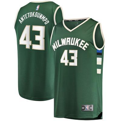 Giannis Antetokounmpo Milwaukee Bucks Autographed Blue City Edition Nike  Swingman Jersey with 21 NBA Champs Inscription